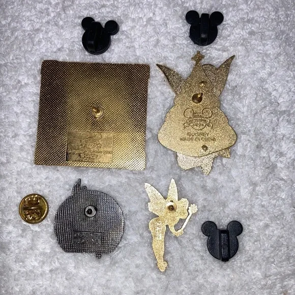 Disney trading pin tinker bells, Peter Pan, Christmas Epcot - Picture 5 of 5
